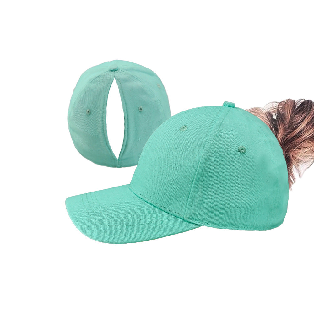 Magnetic Ponytail Baseball Cap for Women