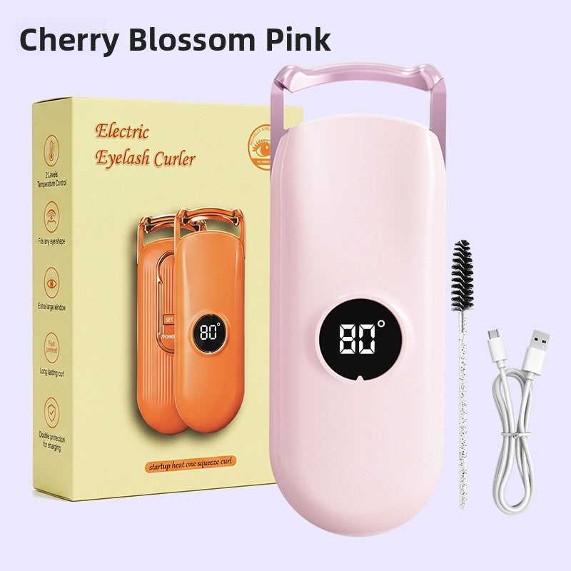 Electric Heated Eyelash Curler Portable Rechargeable