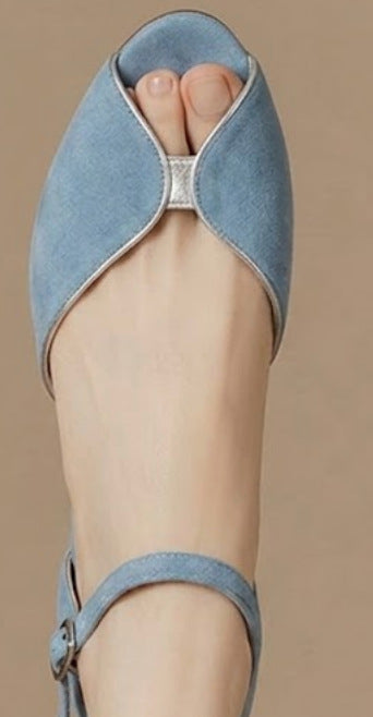 French Retro Flat Sandals for Women