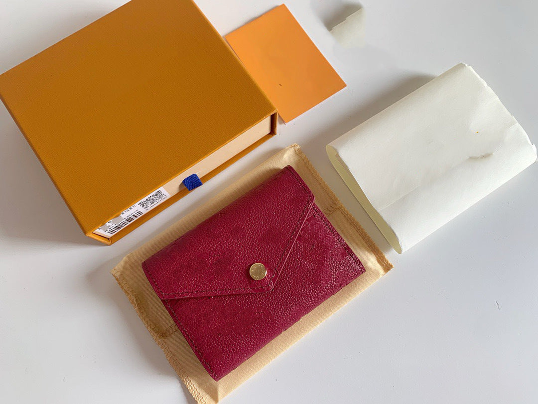 Classic Tri-fold Womens Leather Wallet