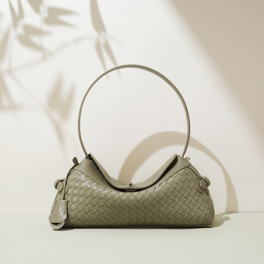 Minimalist Woven Crossbody Bag