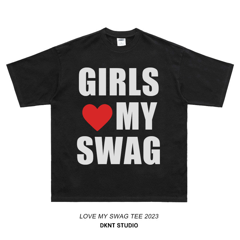 Hip-Hop Graphic Cotton T-Shirt