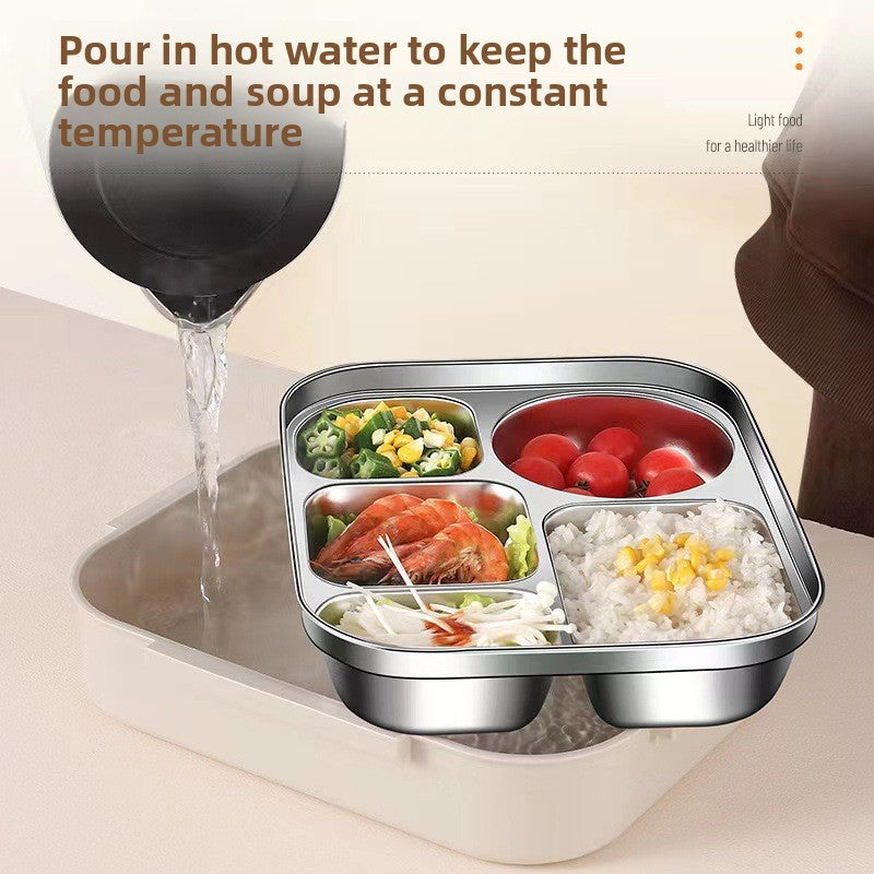 Stainless Steel Insulated Lunch Box with Soup Cup