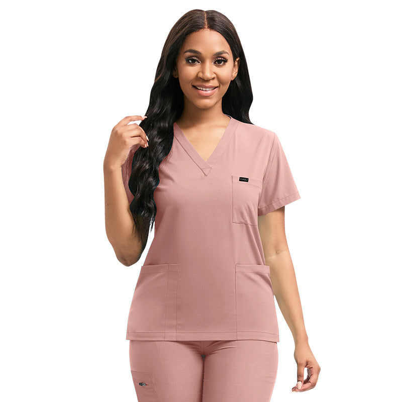 Unisex Medical Scrub Suit for Clinic and Nursing