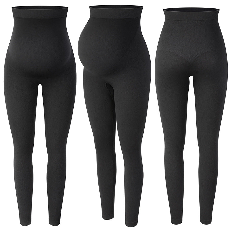 High Elastic Seamless Maternity Yoga Leggings