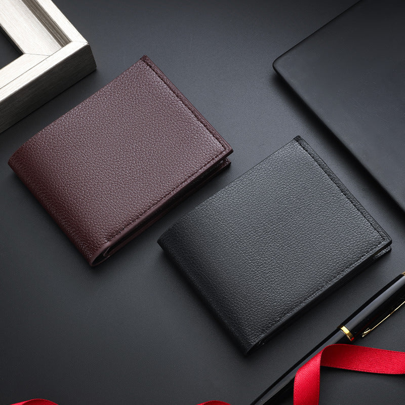 Mens PU Leather Multi Function Wallet
