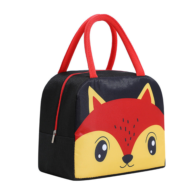 Cartoon Insulated Lunch Bag with Aluminum Foil
