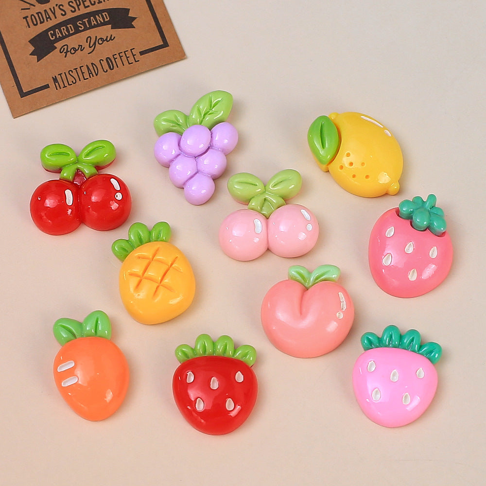 Simulated Fruit Resin DIY Accessories