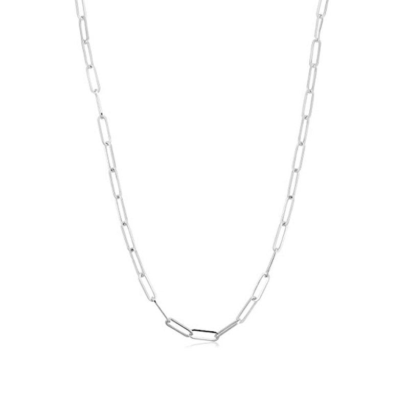 Thick Chain Geometric Necklace Unisex Punk Style