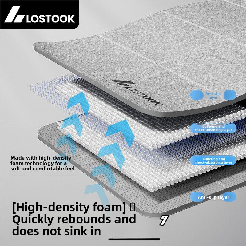 Foldable Non-Slip Yoga Fitness Mat