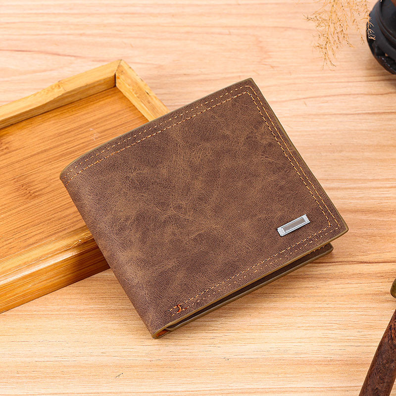 Classic Bi-fold Mens Wallet with Card Slots