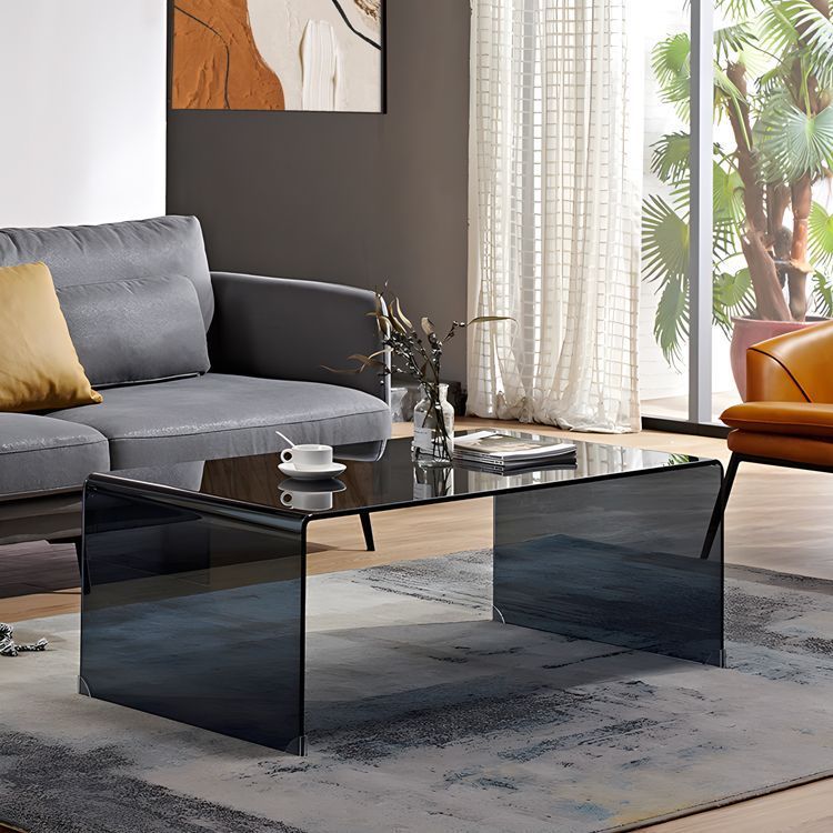 Minimalist Glass Coffee Table