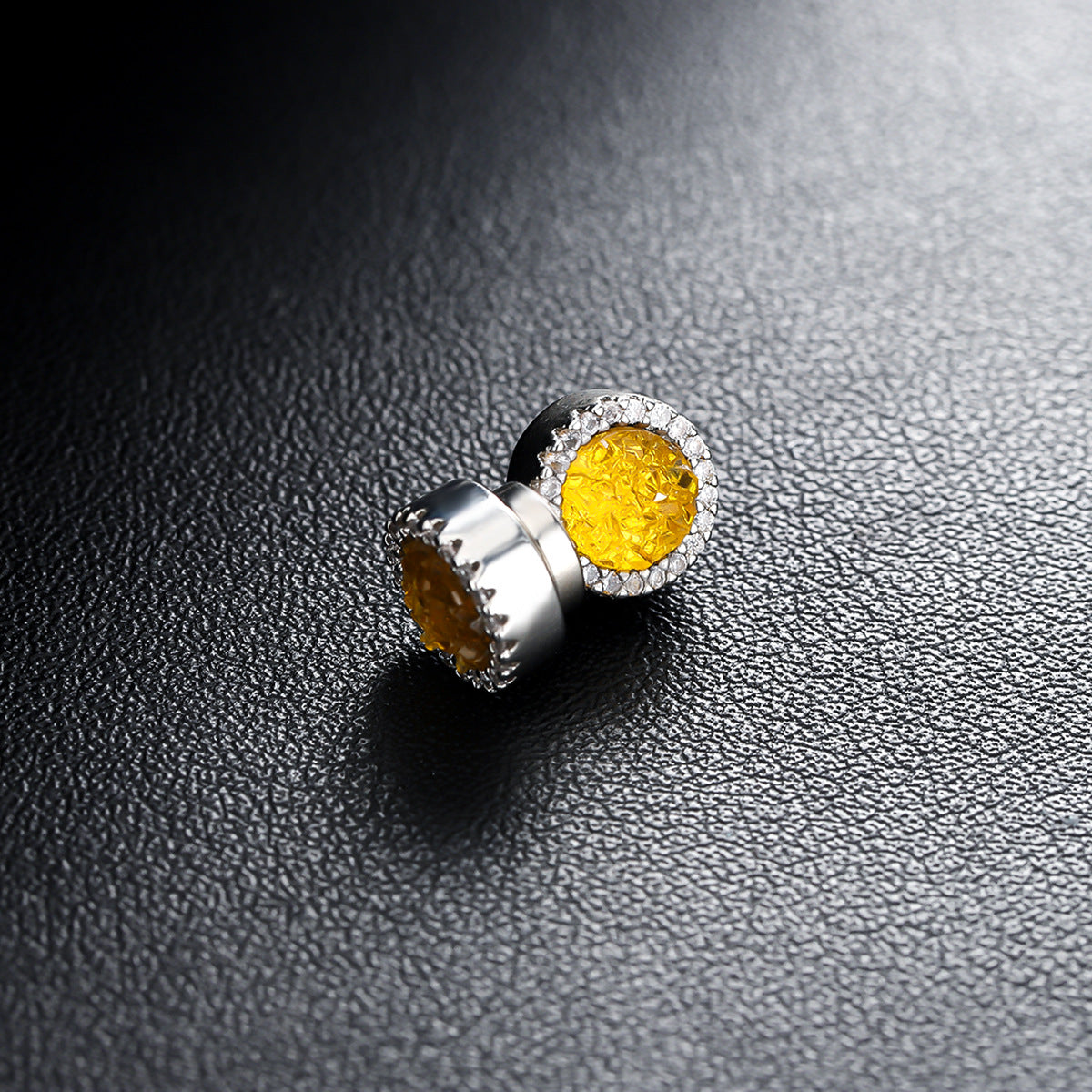 Magnetic Ear Clips Unisex Geometric Design