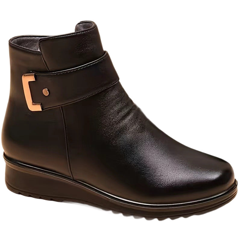 Fleece-Lined Women's Winter Boots