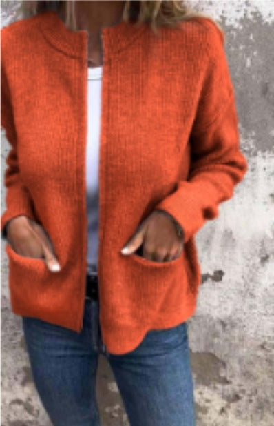 Womens Casual Long Sleeve Coat