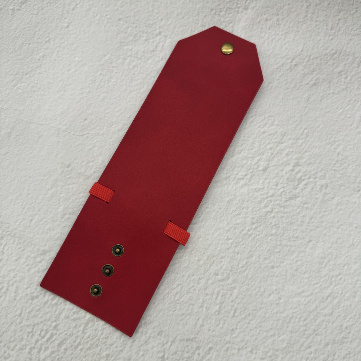 Magnetic Closure Leather Cash Wrap Wallet