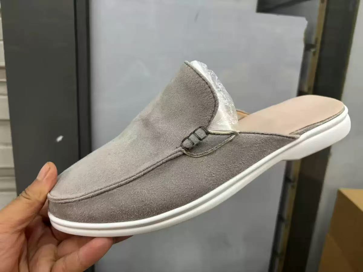 Mens Flat Sole Slip On Slippers