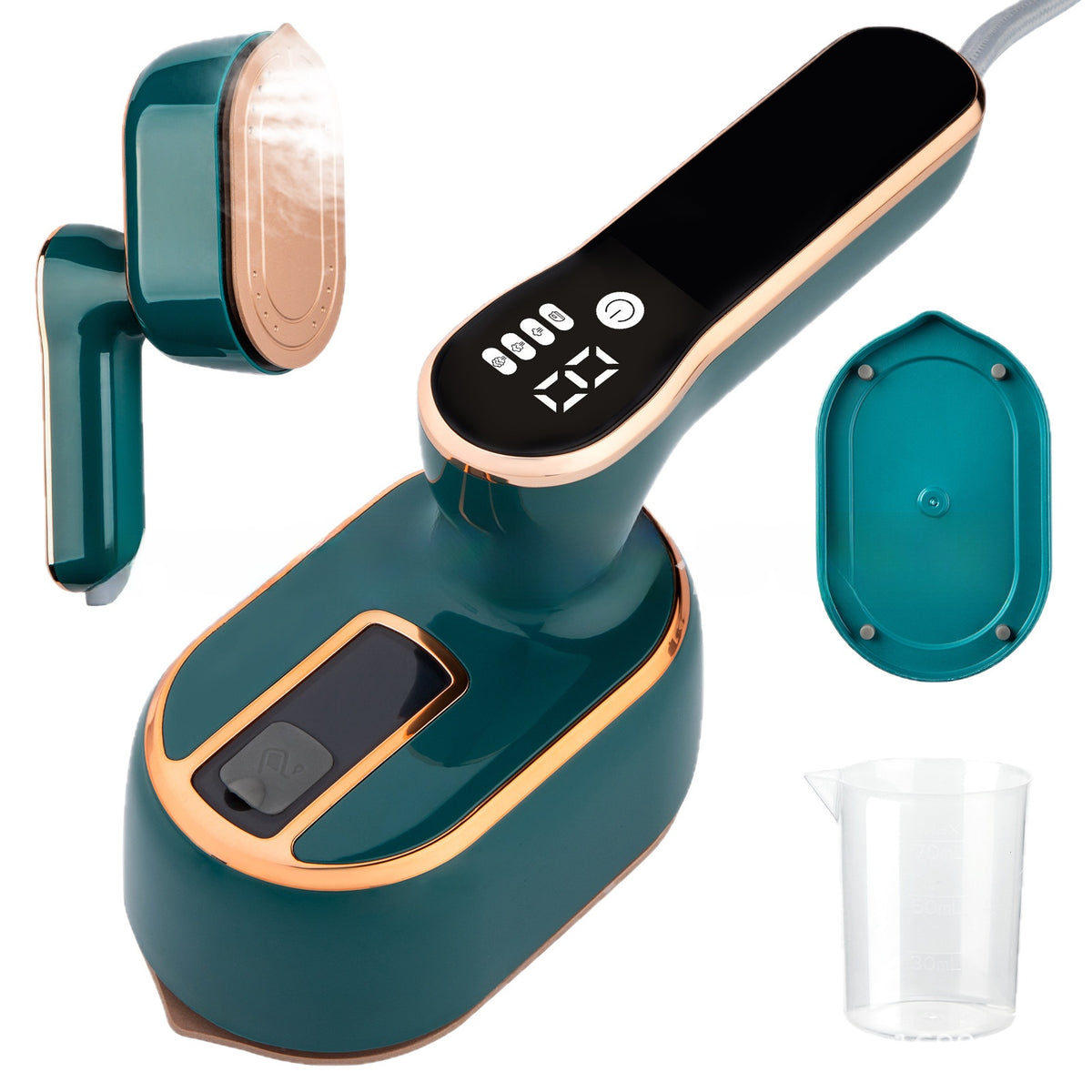 Handheld Garment Steamer with Digital Display