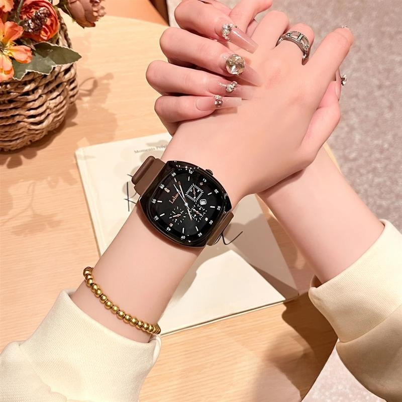 Simple Vintage Style Silicone Unisex Watch