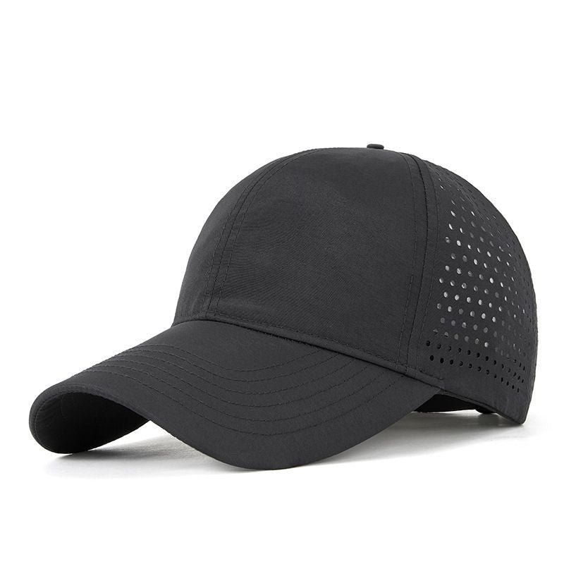Quick-Dry Mesh Baseball Cap with Adjustable Strap