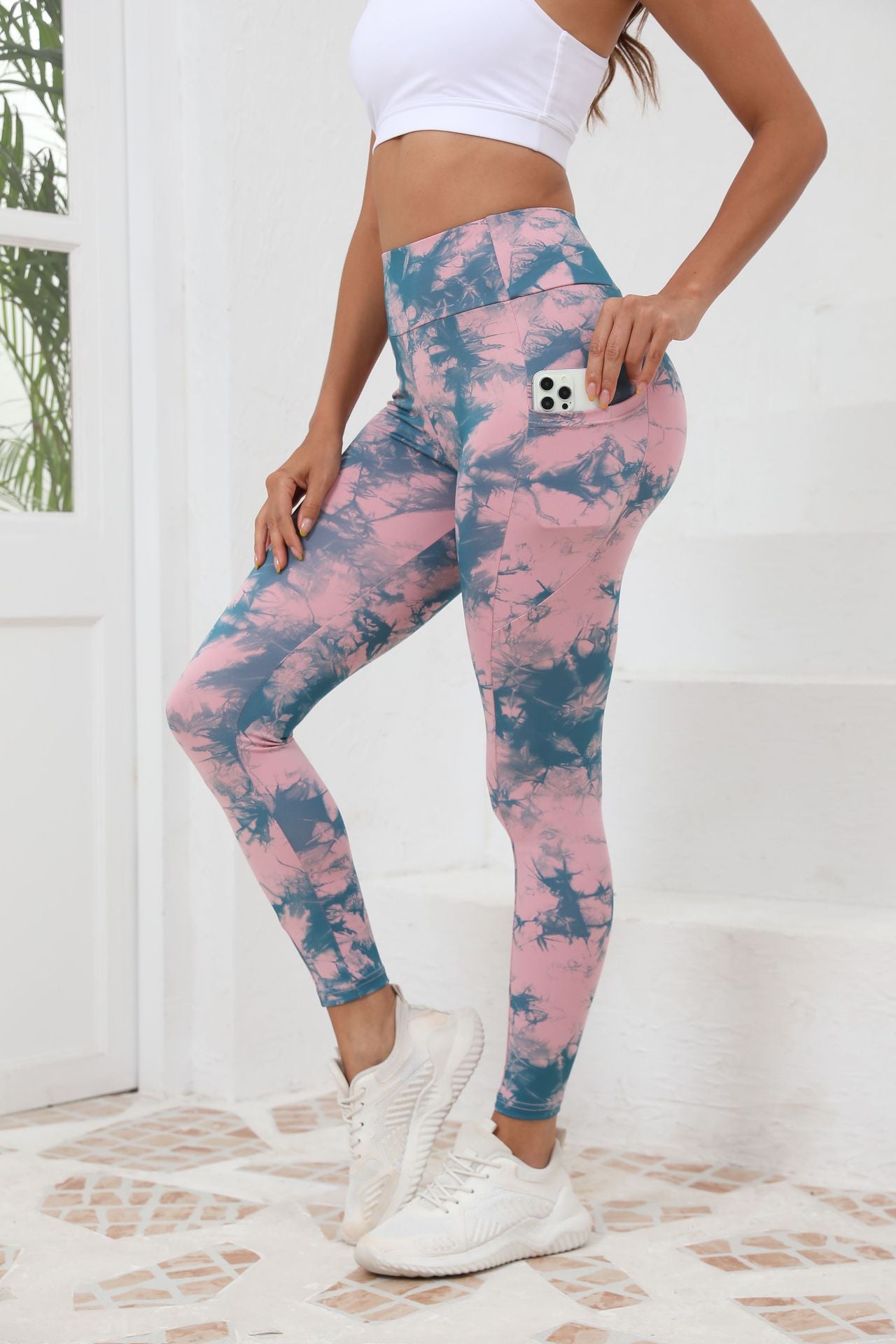 High-Waisted Yoga Sports Leggings