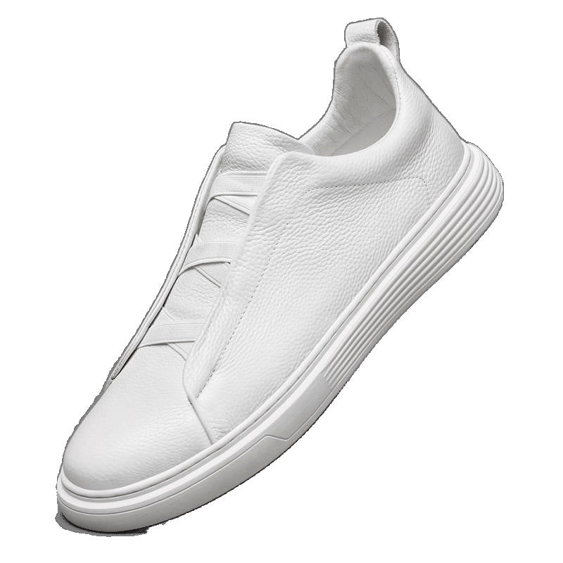 Classic Cowhide Casual Sneakers
