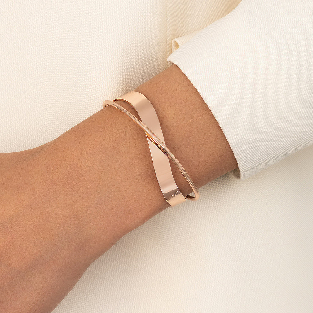 Minimalist Open-Ended Metal Bracelet