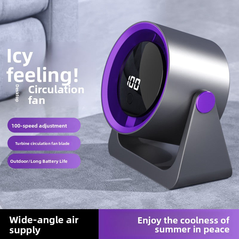 Desktop electric fan
