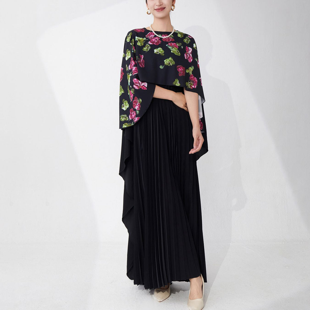 Plus-size women's Muslim robes and women's long dresses