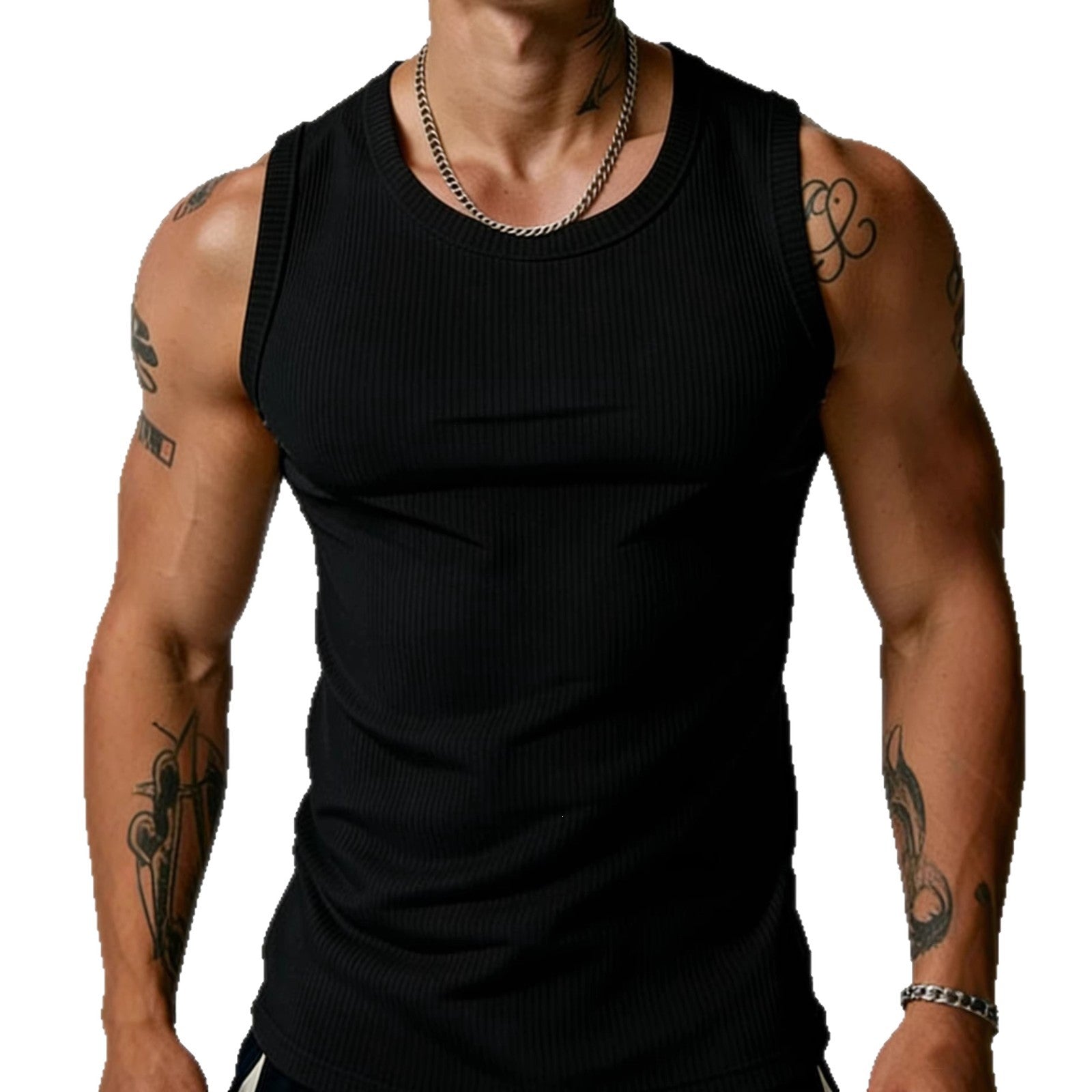 Hemmed tank top