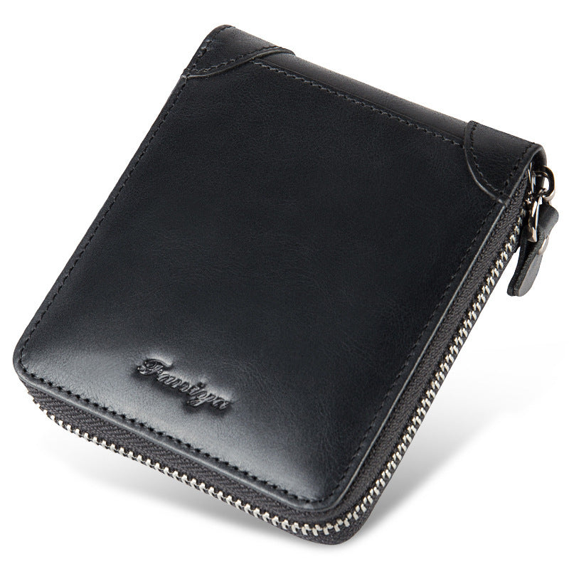 Men's leather wallet