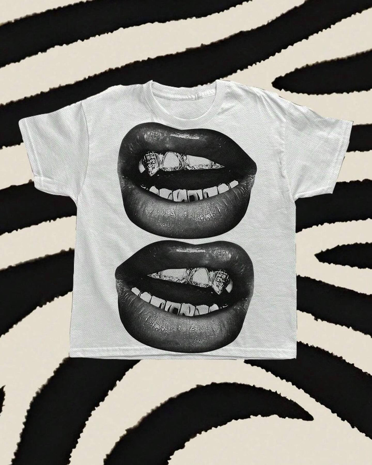Graphic Print Cotton T-Shirt