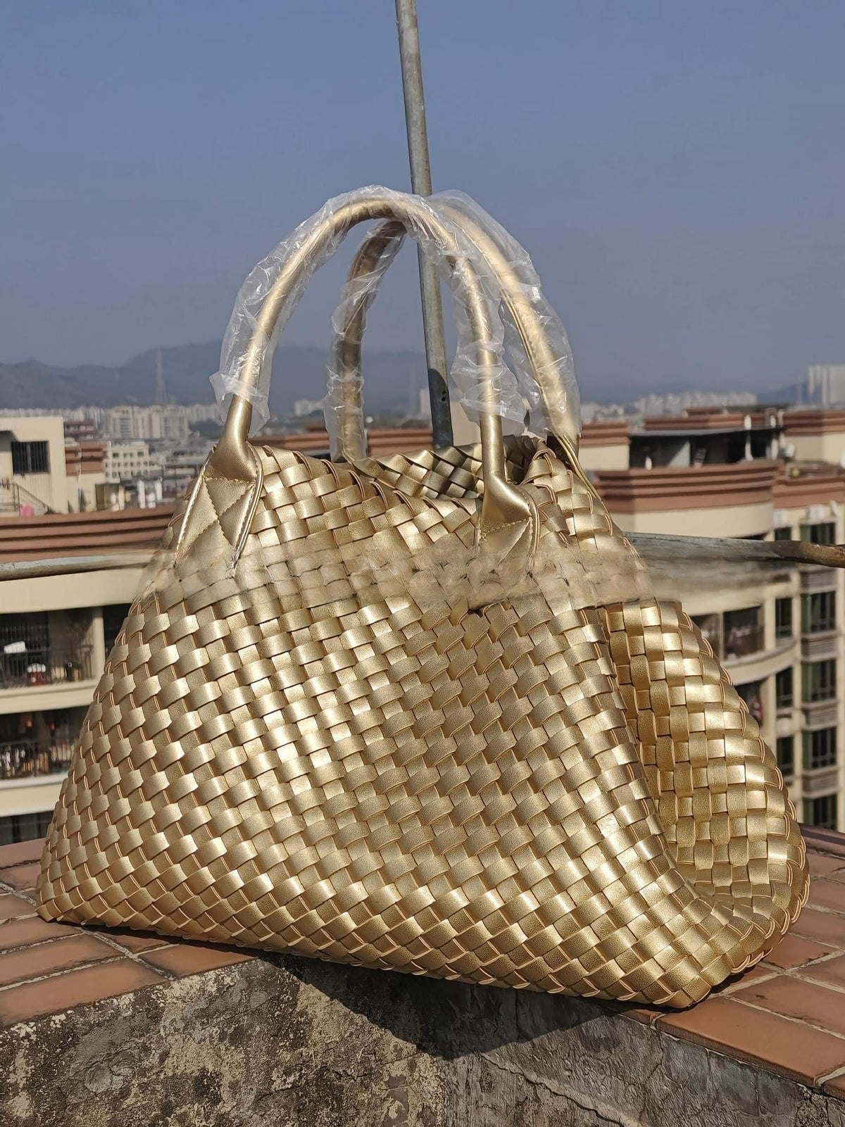 Woven Tote Bag, Handbag