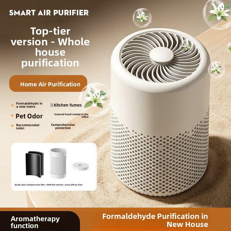 Desktop HEPA Air Purifier with Formaldehyde Removal