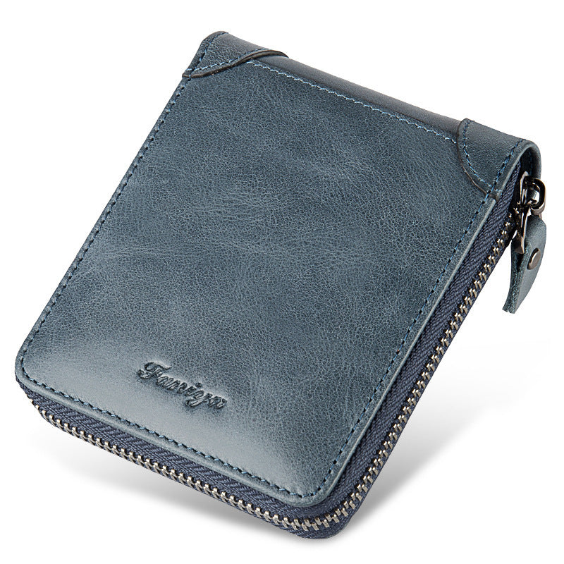 Men's leather wallet