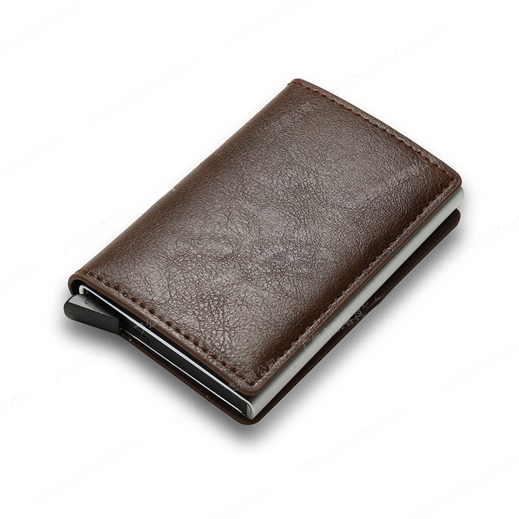 RFID Blocking Aluminum Alloy Credit Card Holder Wallet