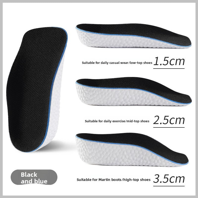 Invisible Height-Increasing Insoles with Arch Support, Unisex Height-Increasing Insoles