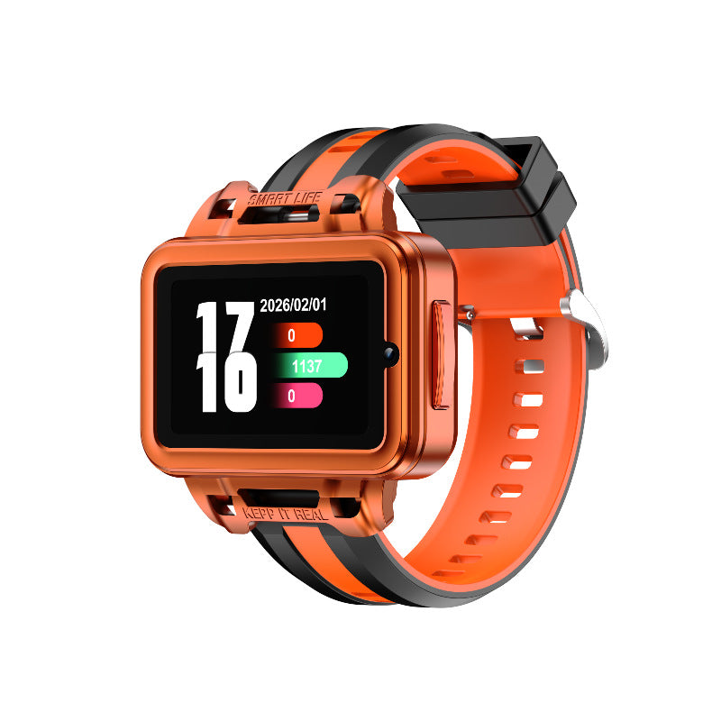 Elderly Smartwatch with GPS and Health Monitoring