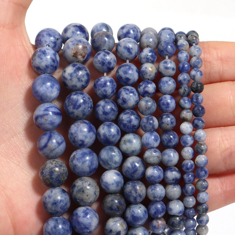 Natural Stone Crystal Loose Beads DIY Jewelry Making Accessories