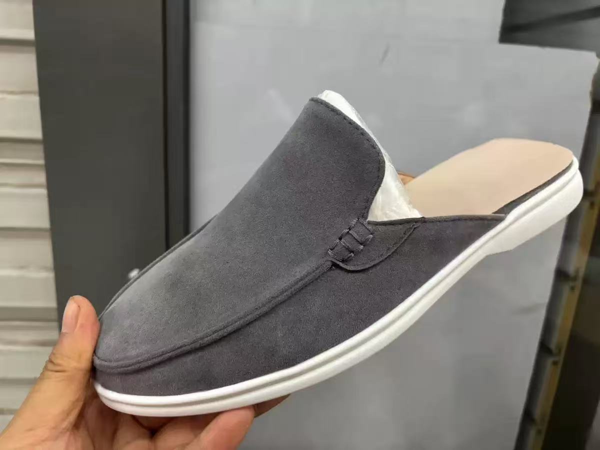 Mens Flat Sole Slip On Slippers
