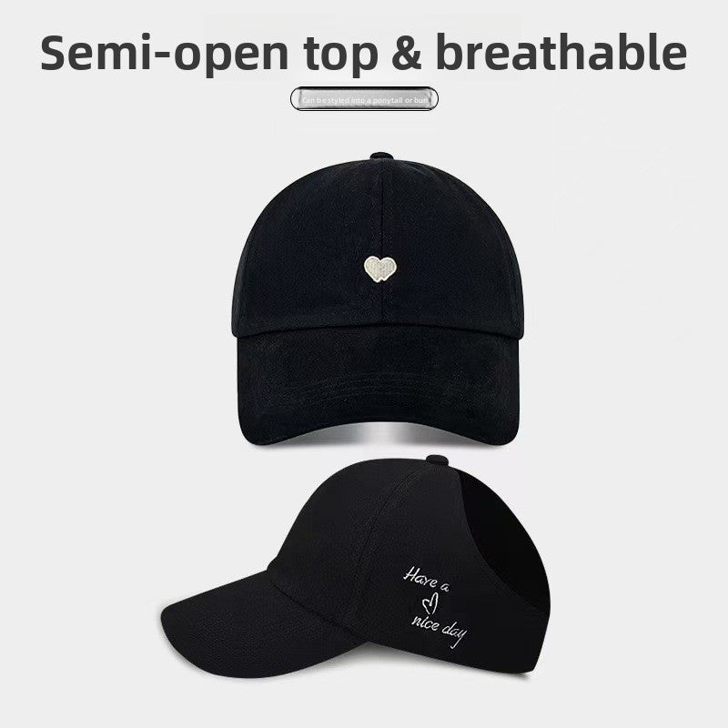Embroidered Sun Protection Baseball Cap