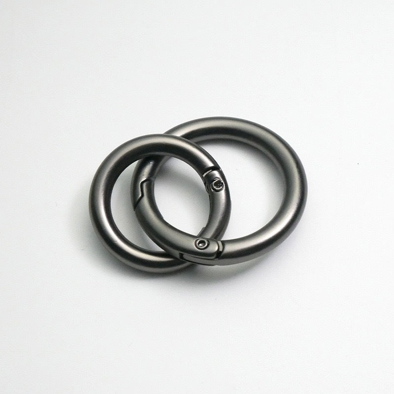 Zinc Alloy Spring Key Rings