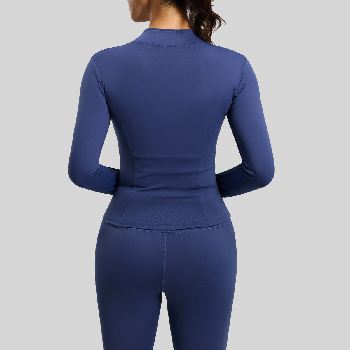 Women's fitted stretch yoga top