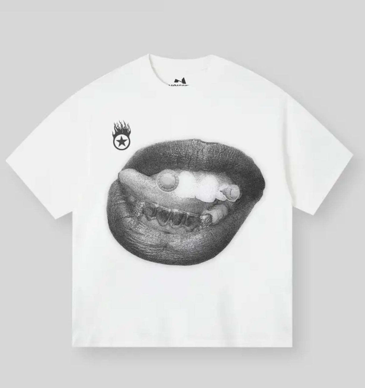 Graphic Print Cotton T-Shirt