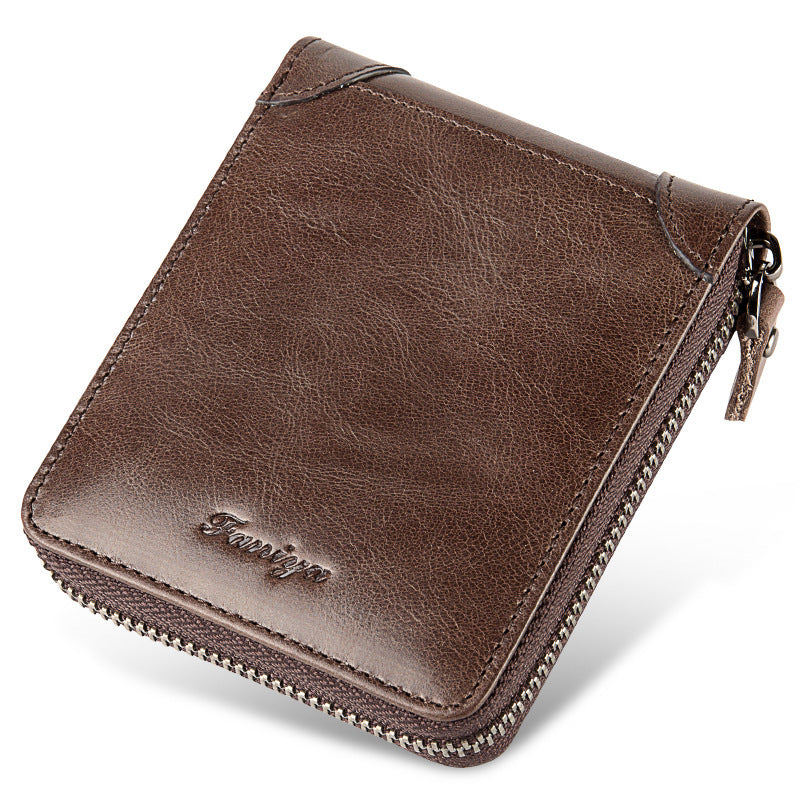 Men's leather wallet