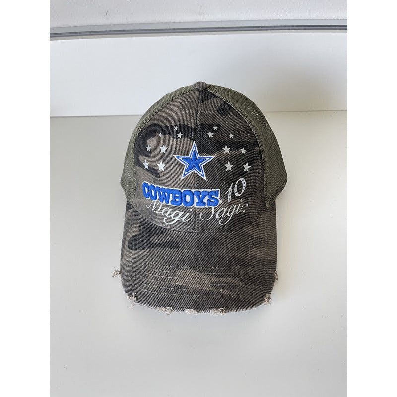 Retro Camouflage Baseball Cap