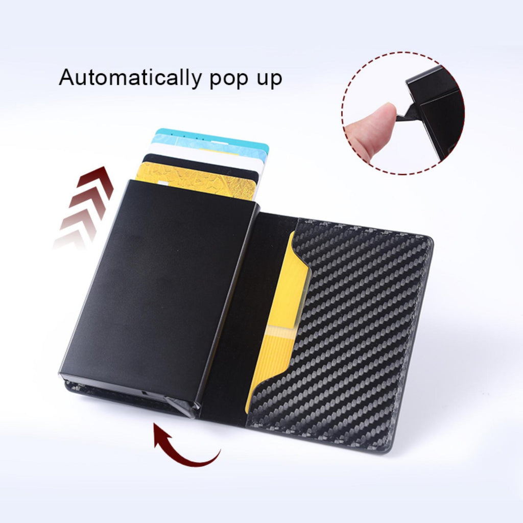 Ultra-Thin Carbon Fiber Card Holder Wallet