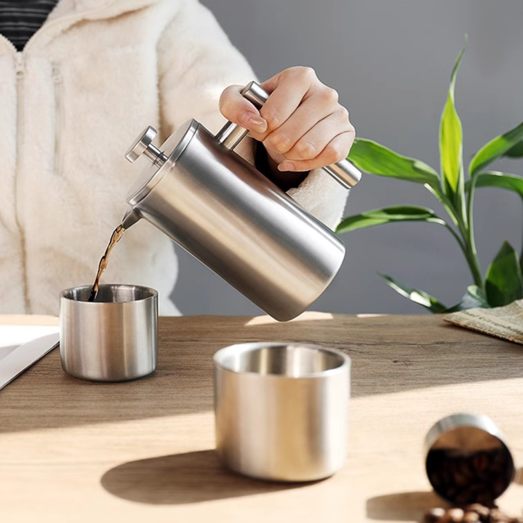 Stainless Steel French Press Coffee Maker