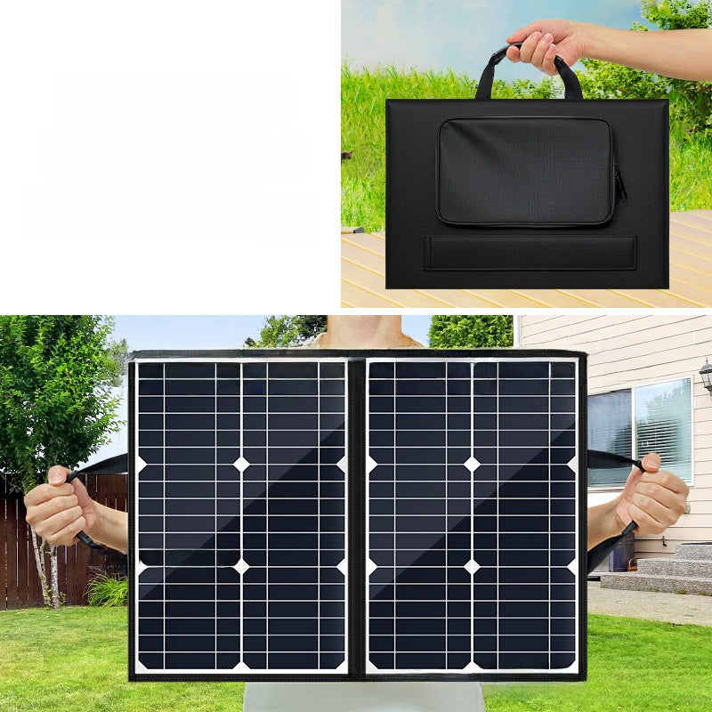 Solar panel solar folding bag
