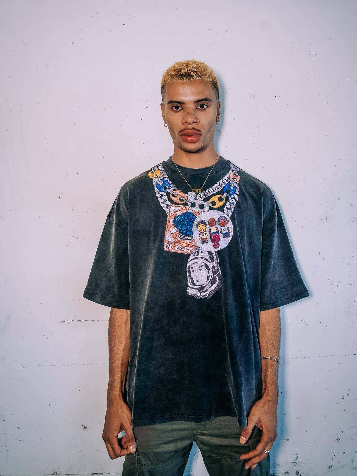 Graphic Print Cotton T-Shirt